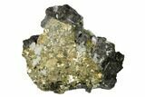 Sphalerite and Pyrite Crystal Cluster - Peru #149588-1